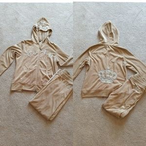 GUC tan BCBGMaxAzria tracksuit